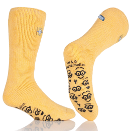 Chaussettes-chaussons antidérapantes Enfant — Les Minions