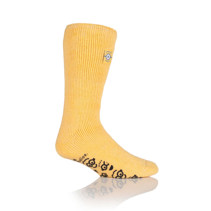Chaussettes-chaussons antidérapantes Enfant — Les Minions