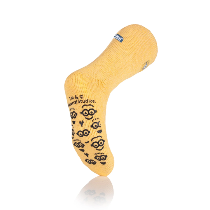 Chaussettes-chaussons antidérapantes Enfant — Les Minions
