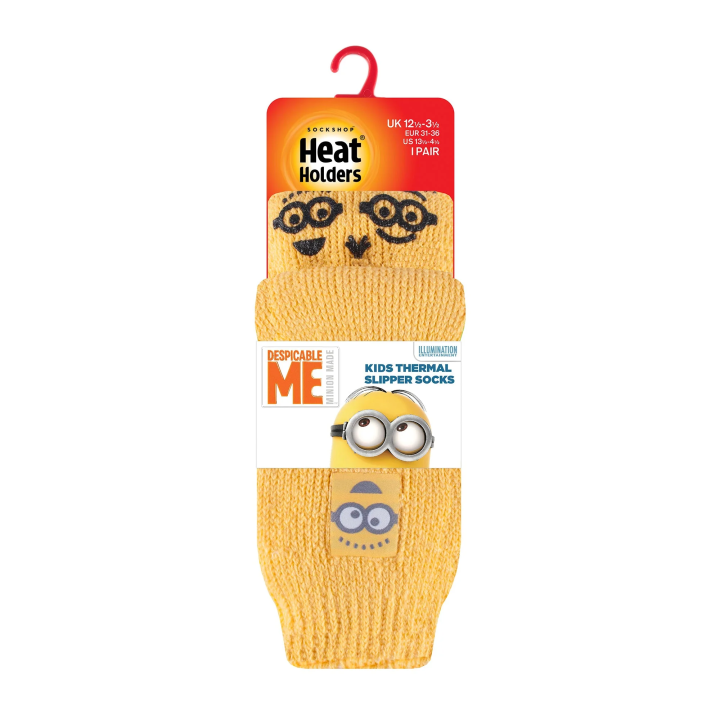 Chaussettes-chaussons antidérapantes Enfant — Les Minions