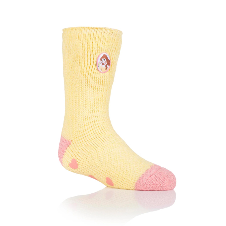 Chaussettes-chaussons antidérapantes Enfant — La Belle et la Bête
