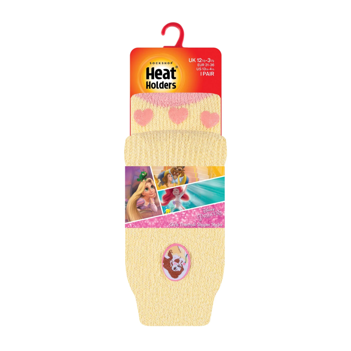 Chaussettes-chaussons antidérapantes Enfant — La Belle et la Bête