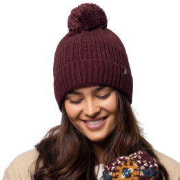 Bonnet à pompon Ellery Femme — Bordeaux