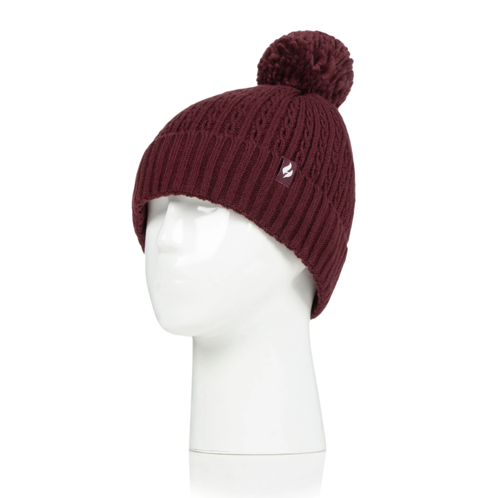Bonnet à pompon Ellery Femme — Bordeaux