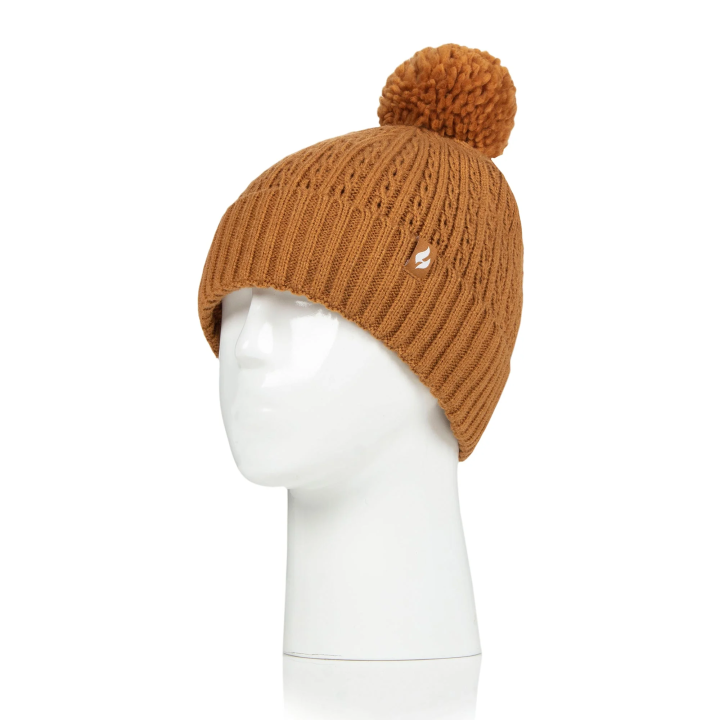 Bonnet à pompon Ellery Femme — Moutarde