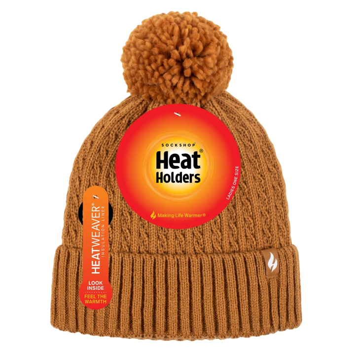 Bonnet à pompon Ellery Femme — Moutarde