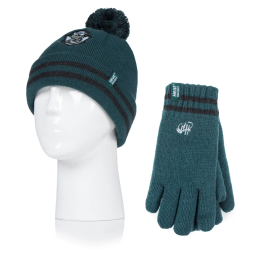 Bonnet et gants thermiques Enfant — Harry Potter, Serpentard