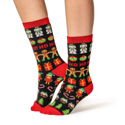 Chaussettes de Noël Lite Femme — Pain d'épices