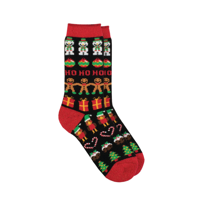 Chaussettes de Noël Lite Femme — Pain d'épices