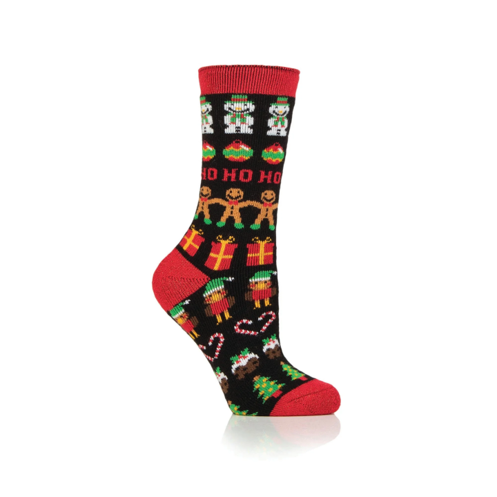 Chaussettes de Noël Lite Femme — Pain d'épices