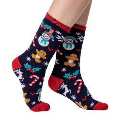 Chaussettes de Noël Lite Femme — Esprit de fête