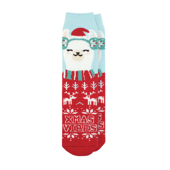 Chaussettes de Noël Lite Femme — Alpaga douillet