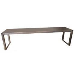 PASSE PLAT CUISINE SUR MESURE EN INOX