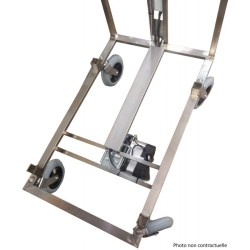 CHARIOT A ROUE MOTORISEE SPECIAL ROUES INOX