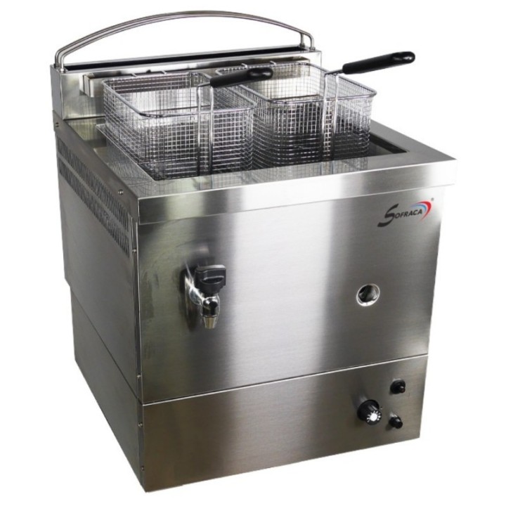 FRITEUSE GAZ GRANDE CAPACITE - 10 LITRES