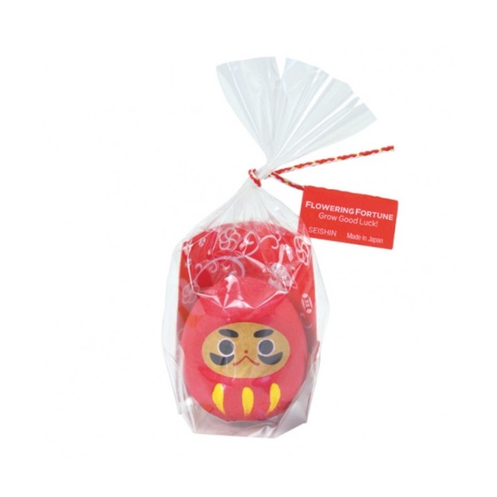 Porte-Bonheur Daruma Rouge - SEISHIN