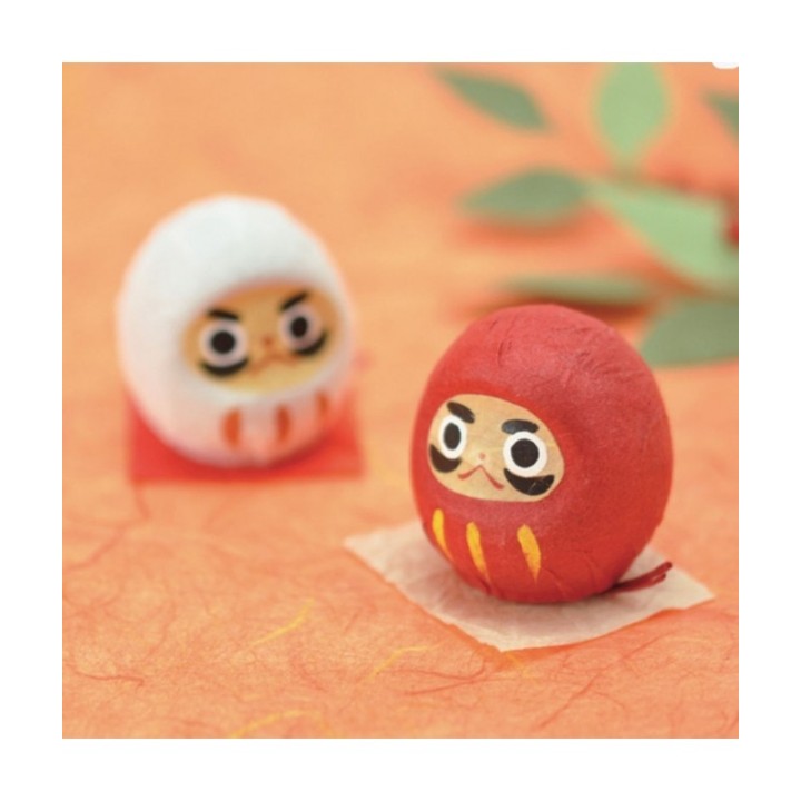 Porte-Bonheur Daruma Rouge - SEISHIN