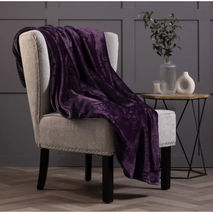 Plaid thermique polaire géant 270 x 240 cm — Vin chaud