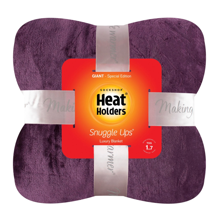 Plaid thermique polaire géant 270 x 240 cm — Vin chaud