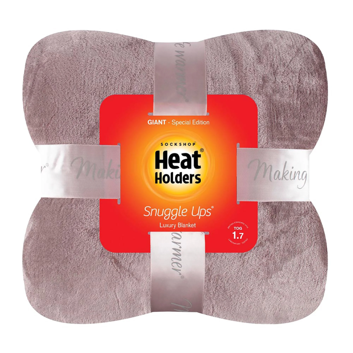 Plaid thermique polaire géant 270 x 240 cm — Beige faon